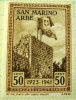 San Marino 1942 Restoration Of The Italian Flag To Arbe 50c - Unused - Unused Stamps