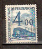 Timbre France Colis Postaux Y&T Petits Colis N° 44 Obl. 4.00 F. Bleu. Cote 2,00 € - Gebraucht