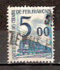 Timbre France Colis Postaux Y&T Petits Colis N° 45 Obl. 5.00 F. Bleu. Cote 2,00 € - Oblitérés