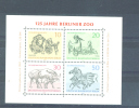 WEST BERLIN  -  1969  Berlin Zoo  Miniature Sheet  MM - Blocks & Sheetlets