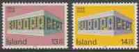 Iceland Island 1969 Mi 428 /9 YT 383 /4 ** „EUROPA“ Und „CEPT“ In The Form Of Temple / Tempelform - Nuovi