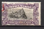 1918 San Marino-Pro Combattenti N 61 Timbrato Used Sassone 28 € - Oblitérés