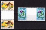 Cocos Islands 1982 Scouting Anniversary - Baden-Powell Gutter Pairs MNH  SG 82,83 - Islas Cocos (Keeling)