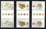 Cocos Islands 1981 Animal Quarantine Station - Set Of 3 As Gutter Pairs MNH  SG 62-64 - Isole Cocos (Keeling)