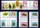 Cocos Islands 1982 Butterflies & Moths - Set Of 16 As Gutter Pairs MNH  SG 84-99 - Isole Cocos (Keeling)