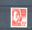 GERMANY (ALLIED OCCUPATION - FRENCH ZONE) BADEN  -  1948  Currency Reform  12pf  MM - Bade