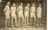 38 E.N.P.V.  ATHLETISME CHAMPION DES ALPES  1925-26  JEUNES ATHLETES  PORTANT LES N° 51  52  55 - Voiron