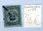 Colombie 1870-79, Armoiries, 53 Ø, Cote 18 €, - Stamps