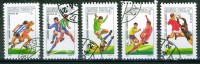 Sport - Football - Mexico 86 - HONGRIE - Coupe Du Monde - N° 3031 à 3035 - 1986 - Usado