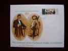 KUT 1971 STANLEY Meeting LIVINGSTONE Centenary  5/- STAMP On FDC. - Kenya, Ouganda & Tanzanie