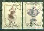 Broc D'argent, Sucrier D'argent - HONGRIE - Orfèvrerie Hongroise - N° 3196-3197 - 1988 - Used Stamps