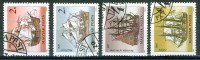 Bateaux Célèbres - HONGRIE - Santa Maria, Mayflower, Sovereign Of The Sea, Jylland - N°  3166 à 3169 - 1988 - Usado