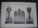 LA FERRONNERIE FRANÇAISE - LUTRINS Et GRILLE - CLÔTURE DE CHAPELLE ( PL-N° XXXI ) - Altri Disegni