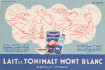 BU 899 /  BUVARD       LAIT ET TONIMALT  MONT BLANC - Leche