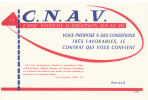 BU 922 /  BUVARD      CAISSE NATIONALE D'ASSURANCES SUR LA VIE - Bank & Versicherung