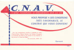 BU 922 /  BUVARD      CAISSE NATIONALE D'ASSURANCES SUR LA VIE - Bank & Insurance