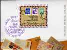 Post-Museum 1991 Ausstellung Israel Block 43 ** 8€ Brief Mit Marken Blocchi Stamp On Stamp Bloc Philatelic Sheet Bf Asia - Blocks & Kleinbögen