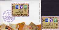 Post-Museum 1991 Ausstellung Israel 1195 + Block 43 ** 16€ Brief Mit Marken Stamp On Stamp Bloc Philatelic Sheet Bf Asia - Unused Stamps (without Tabs)