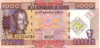 REPUBLIQUE DE GUINEE  1 000 Francs  Daté Du 01-03-2010     ***** BILLET  NEUF ***** - Guinee