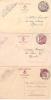 3 Entiers Postaux Oblitération Dolhain - Briefkaarten 1934-1951