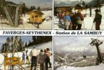 74-FAVERGES-SEYTHENEX...STATION DE LA SAMBUY...CPM 4 VUES ANIMEES - Faverges