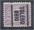 USA 1922 Arlington Ampitheatre & Unknown Soldiers Tomb - 50c Lilac (Toledo Ohio Precancel) - Precancels