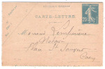 ENTIERS POSTAUX - 140-CL2 - Cartes-lettres