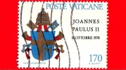 VATICANO  - USATO - 1979 - Inizio Del Pontificato Di Giovanni Paolo II  - 170 L. • Stemma Di Papa Giovanni Paolo II - Gebraucht