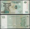 Congo P 87B - 10 Francs 1.11.1997 - UNC - Democratic Republic Of The Congo & Zaire