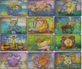 Brazil-horoskop(12 CARD)-BRASIL TELECOM(number 1)-used Card+5 Card Prepiad Free - Zodiac