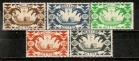 France (Oceania) 1941  Free French  (**) MNH  SG.147-151 - Ongebruikt