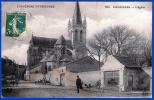 CPA CARTE POSTALE ANCIENNE 1912 AIGUEPERSE L'EGLISE POIDS PUBLIC ATTELAGES 63260 AUVERGNE PUY DE DOME N° 1922 VDC-ELD - Aigueperse