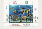 Marshall Islands 1996.MNH** Green Turtle.Tortue Verte.Diving.Butterflyfish.Emperor Angelfish.Poisson.Fish Sealife - Marshall Islands