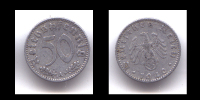 50 REICHPFENNIG 1940 A - 50 Reichspfennig