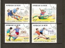 Timbres Poste Aerienne Coupe Du Monde Football Italie 1990 - Other & Unclassified