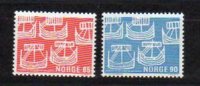 NORVEGE      Neuf **     Y. Et T.  N°  534 / 535       Cote:  2,25 Euros - Nuevos