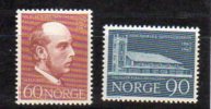 NORVEGE      Neuf **     Y. Et T.  N°  513 / 514       Cote:  2,25 Euros - Unused Stamps
