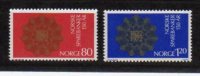 NORVEGE      Neuf **     Y. Et T.  N°  594 / 595       Cote:  2,50 Euros - Unused Stamps