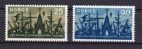 NORVEGE      Neuf **     Y. Et T.  N°  475 / 476       Cote:  3,75 Euros - Unused Stamps