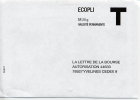 Enveloppe T La Lettre De La Bourse - Cartas/Sobre De Respuesta T