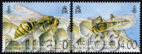 Pitcairn - 2011 - Paper Wasp - Mint Stamp Set - Islas De Pitcairn