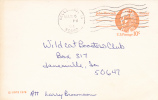 Postal Card - John Hancock  - Wildcat Booster Club - 1961-80