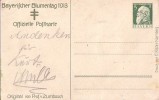 Bayern Privat-Ganzsache Minr.PP 27 Bayrischer Blumentag 1913 - Otros & Sin Clasificación