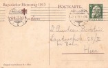 Bayern Privat-Ganzsache Minr.PP 27 Bayrischer Blumentag 1913 München 7.6.13 - Otros & Sin Clasificación