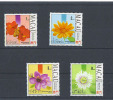 PORTUGAL 1993 Timbres Fleures De Macao Serie Complete NEUF 4 Valeurs - Oblitérés