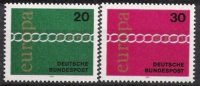 1971 - GERMANIA / GERMANY - EUROPA CEPT. MNH - 1971