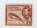 CAIMANS 1938/43 DAUPHIN   SCOTT N°J38/43 NEUF MH* - Cayman (Isole)