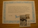 1986 Austria Expedition Alaska To Nord Pol Piece Carried By The Expeditioners + Certificate + Postcard - Other & Unclassified