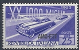 1953 TRIESTE A MILLE MIGLIA MNH ** - RR9202 - Mint/hinged