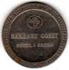 Barbary Coast Hotel & Casino : 1 Dollar  Slot Machine Gaming Token 1979 : Las Vegas - Casino